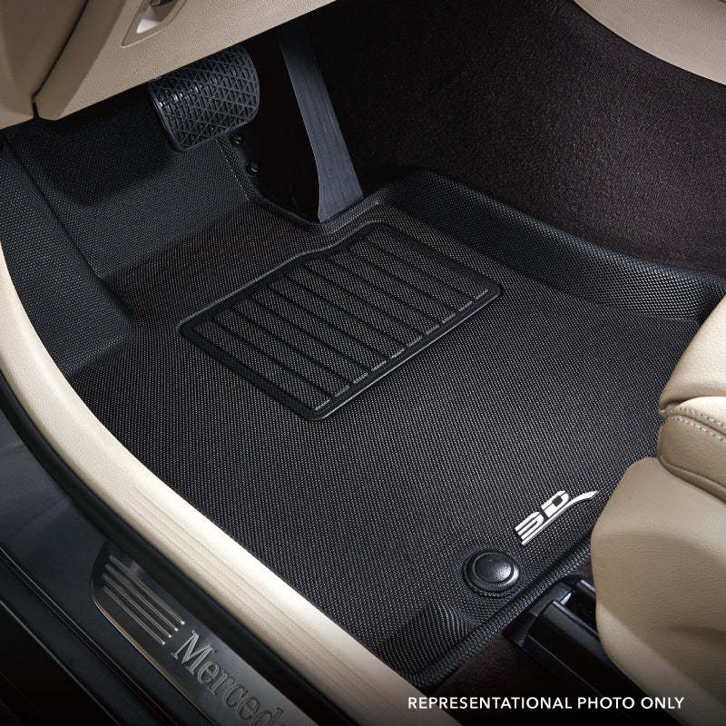 3D MAXPIDER L1JP02711509 Front Floor Liner for Jeep Grand Cherokee 2022-2023, Black Textured Plastic