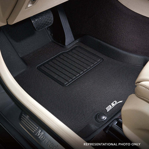 3D MAXPIDER L1JP02711509 Front Floor Liner for Jeep Grand Cherokee 2022-2023, Black Textured Plastic