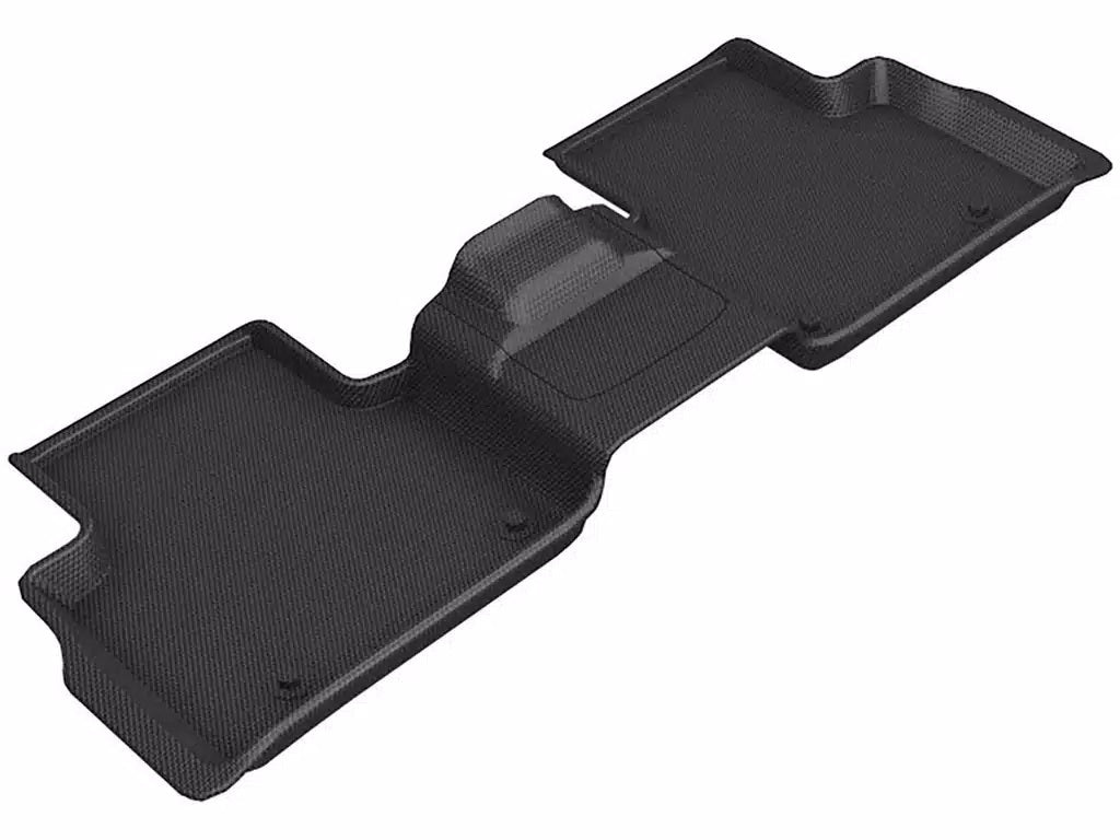 3D MAXPIDER L1JP02721509 Kagu Second Row Floor Liner for Jeep Grand Cherokee L 2021-2024, Black Textured Plastic