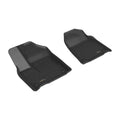 3D MAXPIDER L1JP02811509 Kagu Front Floor Liners for Jeep Wagoneer 2022-2024, Black Textured Plastic Pair