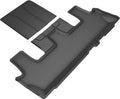 3D MAXPIDER L1LC01231509 Kagu Floor Liners for Ford Expedition 2018-2021, 3rd Row, Black Textured Plastic