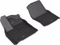 3D MAXPIDER L1TY28811509 Kagu Front Floor Liners for Toyota CrewMax 2022-2025, Black Textured Plastic