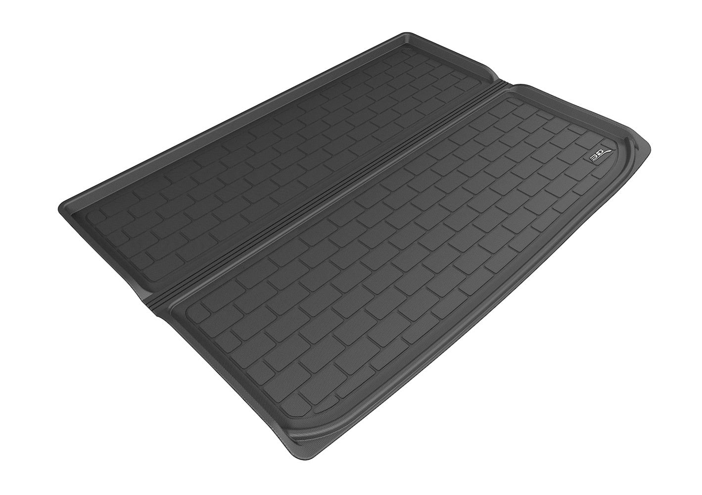 3D MAXPIDER M1CH0591309 Kagu Cargo Liner for Chevrolet Suburban 2015-2021, Black Textured Plastic Behind Third Row