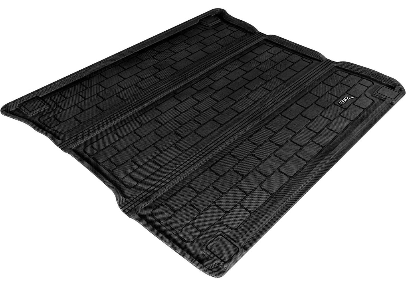 3D MAXPIDER M1JP0041309 Kagu Cargo Liner for Jeep Grand Cherokee 2011-2020, Black Plastic, Behind Second Row