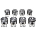 MAHLE Original Clevite 2243503WR020 Piston Set with Rings for Ford 6.0L Diesel Engine