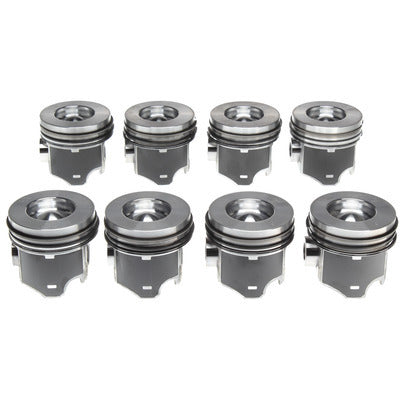 MAHLE ORIGINAL/CLEVITE Piston Set with Rings for Ford 6.0L Diesel Engine