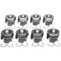 MAHLE ORIGINAL/CLEVITE 2243666WR075MM Piston Set with Rings for Ford 6.4L Diesel Engine
