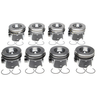 MAHLE ORIGINAL/CLEVITE 2243666WR075MM Piston Set with Rings for Ford 6.4L Diesel Engine