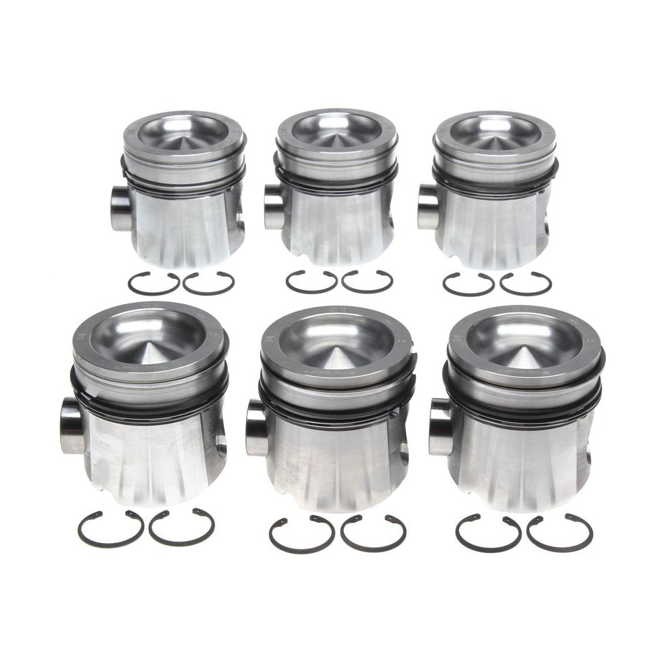 MAHLE ORIGINAL/CLEVITE Piston Set with Rings for Dodge 5.9L Cummins