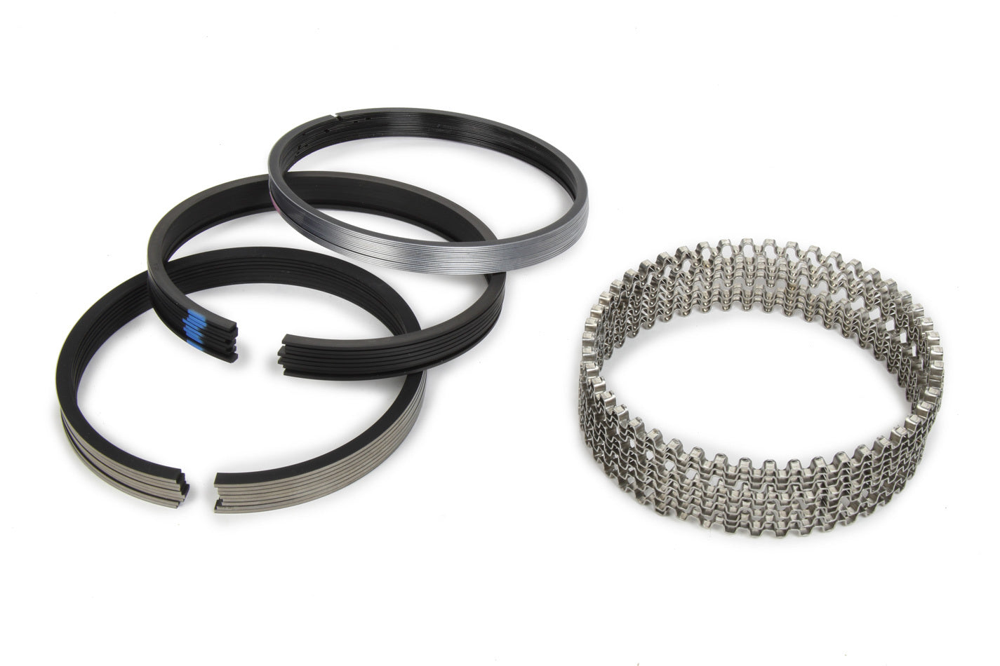MAHLE Original Piston Ring Set 3150035065 for 4.310-Inch Bore Vehicles, Steel with Plasma Moly Coating