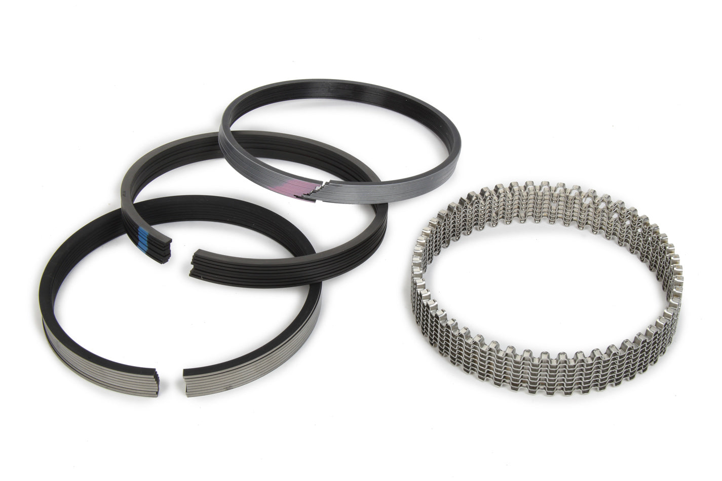 MAHLE Original 3150053005 Piston Ring Set for 4.500-Inch Bore with Steel Plasma Moly Finish