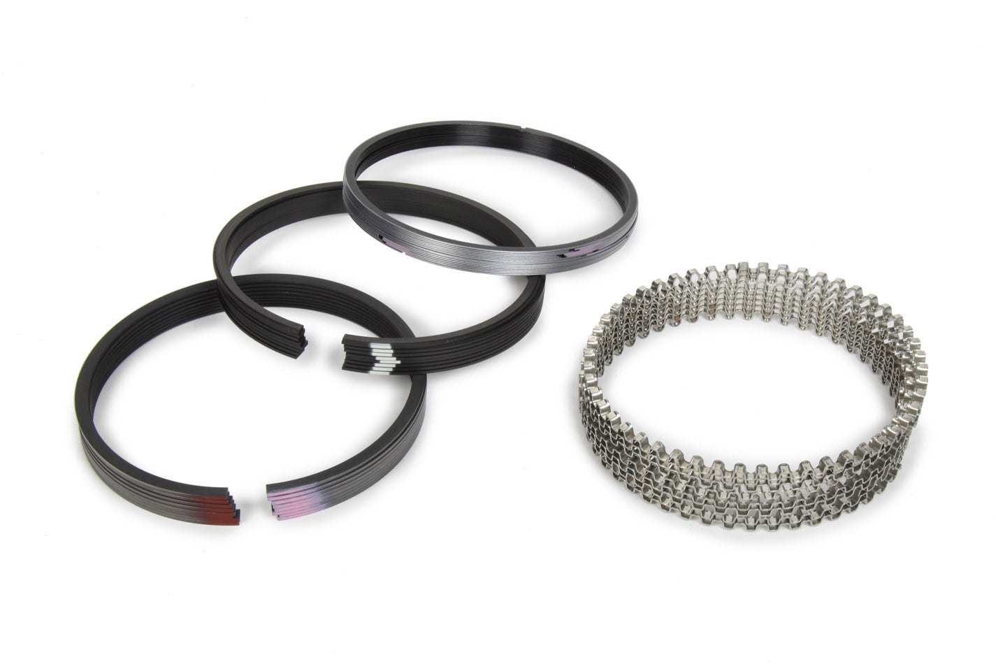 MAHLE ORIGINAL/CLEVITE Piston Ring Set 3150089005 for 4.465-Inch Bore Engines, High Tension, Ductile Iron, Plasma Moly Finish