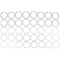 MAHLE ORIGINAL/CLEVITE Moly Piston Ring Set for 3.780 Inch Bore Engines