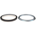 Mahle Original Clevite 48384 Rear Main Seal for Dodge Cummins Engines, 1-Piece Rubber with PTFE Coating