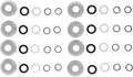 MAHLE ORIGINAL/CLEVITE GS33940 Fuel Injection Nozzle O-Ring Kit for Chevy 5.3L and 6.2L Engines