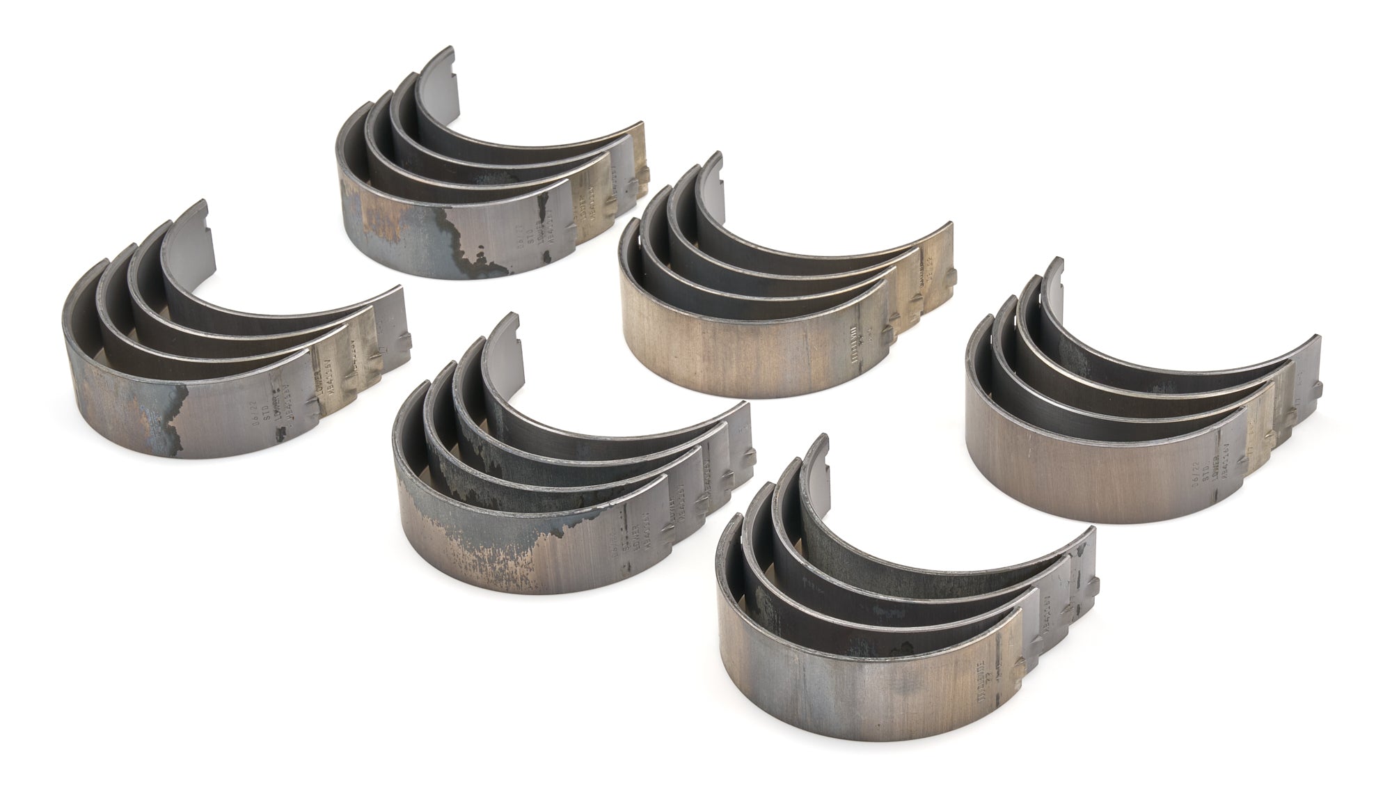 Mahle Original Clevite MB4116VL24 Main Bearings for Early Hemi V-Series Engines, Set of 24