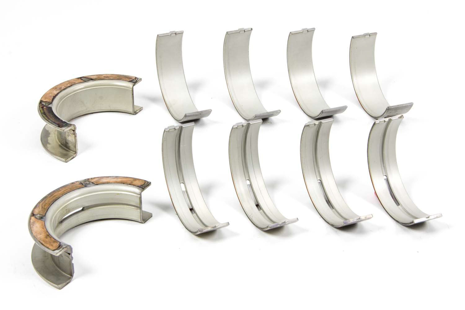 MAHLE ORIGINAL/CLEVITE MS1010P10 Main Bearing Set for Ford Cleveland V8 Engines, 0.010 Inch Undersize