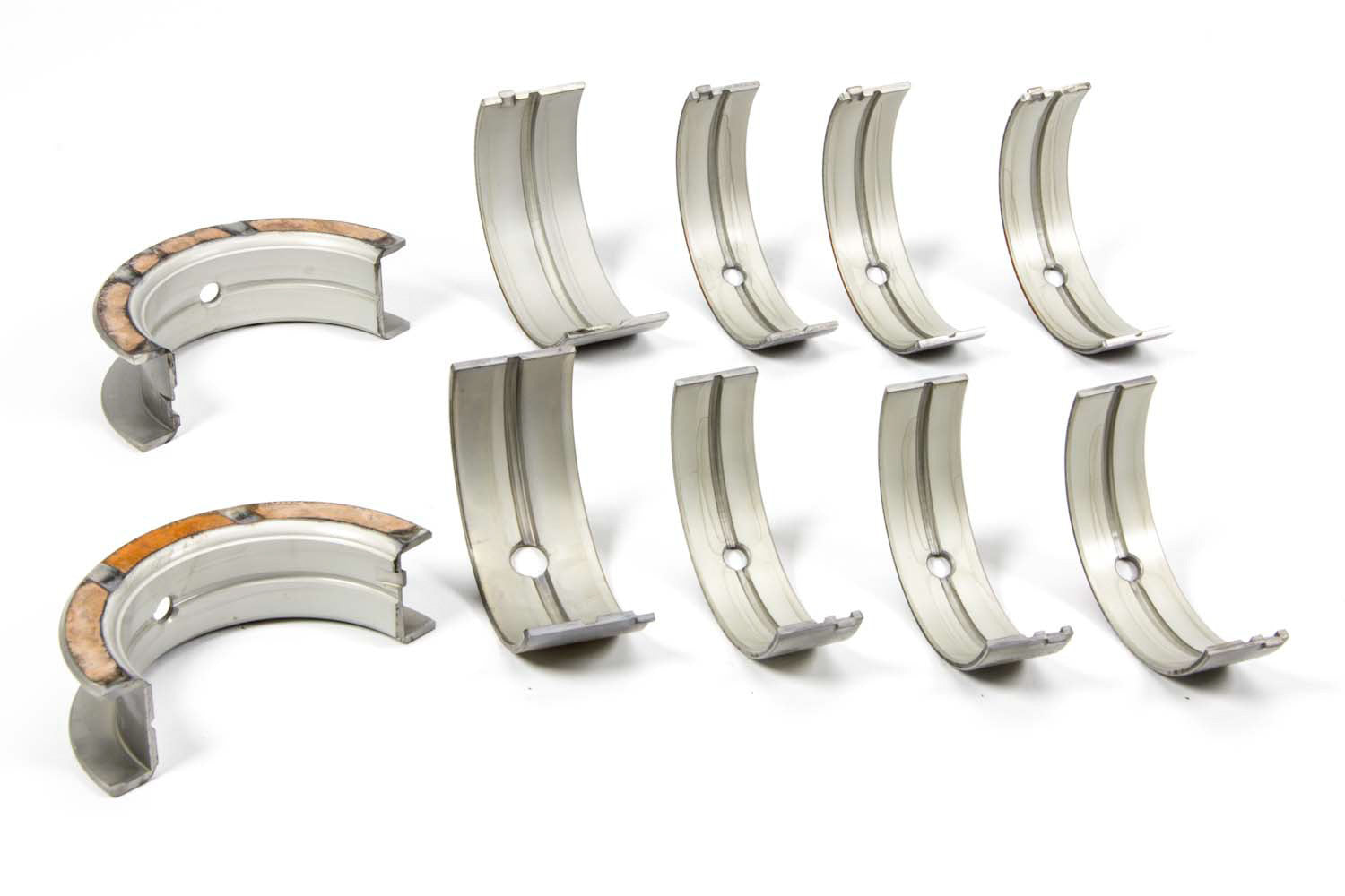 MAHLE ORIGINAL/CLEVITE MS1266P10 Main Bearing Set for Small Block Mopar, 0.010 Inch Undersize