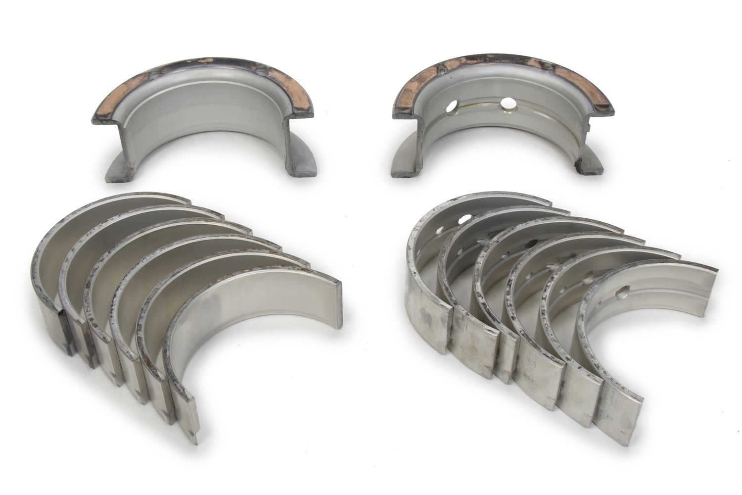Mahle Original/Clevite MS1343P10 Main Bearing Set with 0.010 Inch Undersize for International Tractor