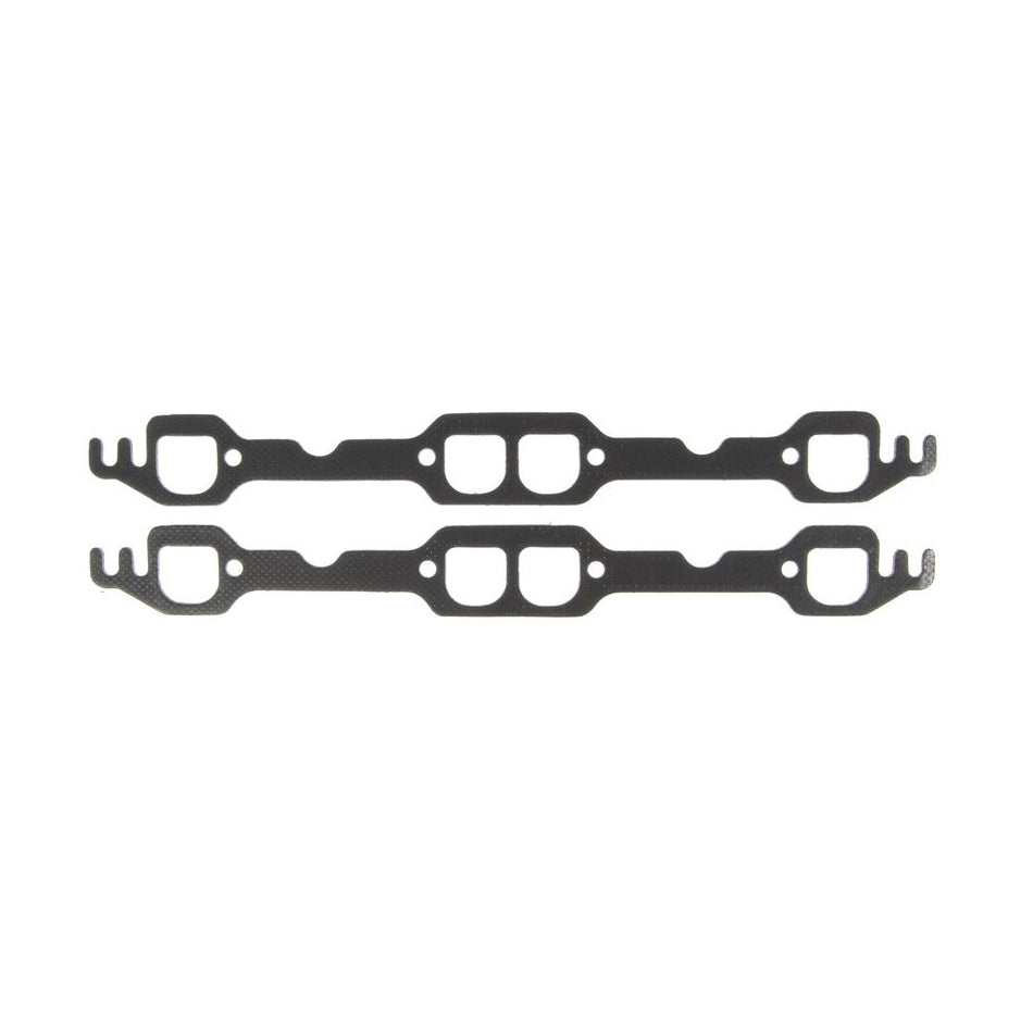 Mahle Original/MS19976 Exhaust Header Gasket Set for Small Block Chevy D-Port - Steel Core Graphite, 1.450 x 1.375 Inches
