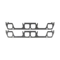 MAHLE ORIGINAL/CLEVITE MS19977 Header Gasket Set for Small Block Chevy D-Port Engines, 1.750 x 1.600 Inch, Steel Core Graphite