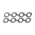 MAHLE ORIGINAL/CLEVITE MS19980 Header Gasket Set for Small Block Chevy, 1.875-Inch Round Port, Steel Core Graphite
