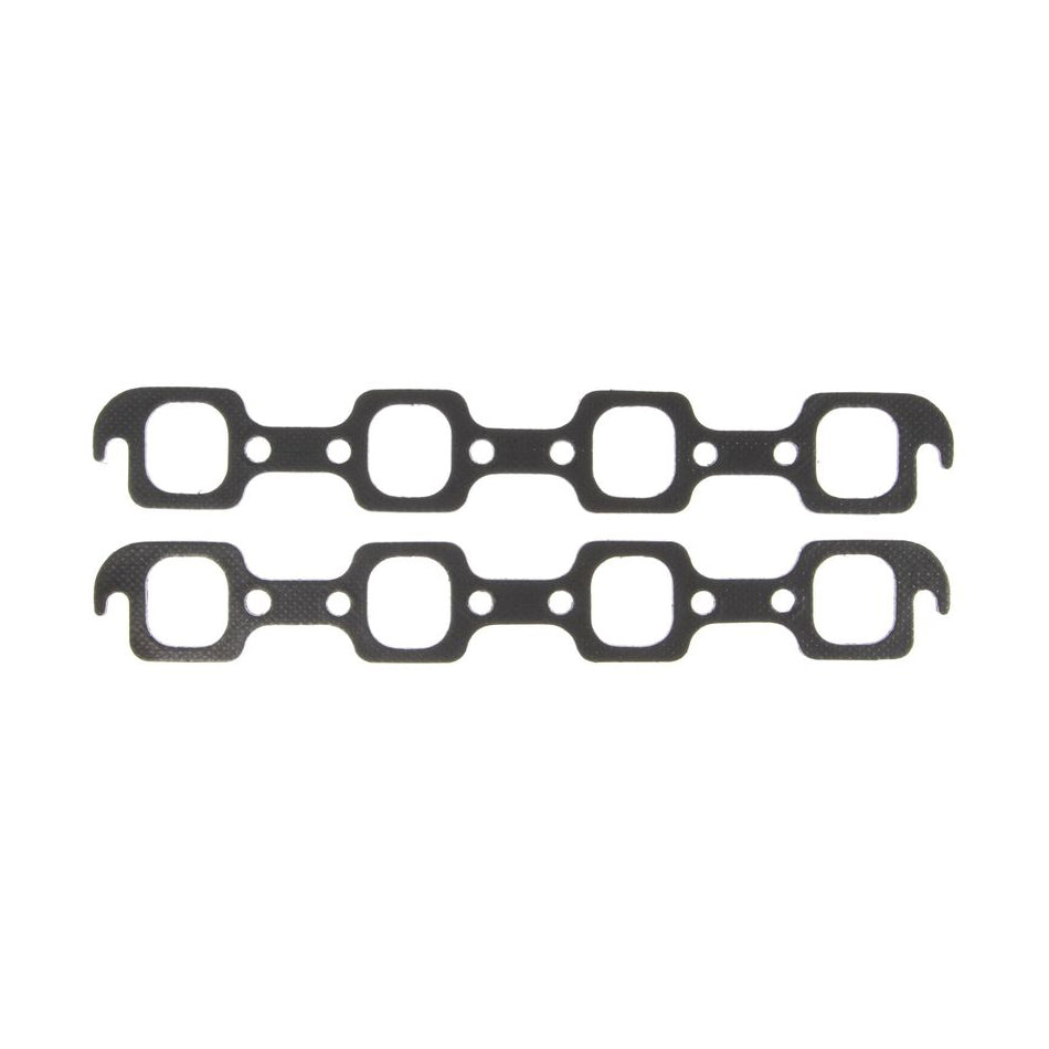 MAHLE ORIGINAL/CLEVITE MS19999 Exhaust Header Gasket Set for Small Block Ford, Oval Port, 1.60 x 1.78 Inches, Steel Core Graphite