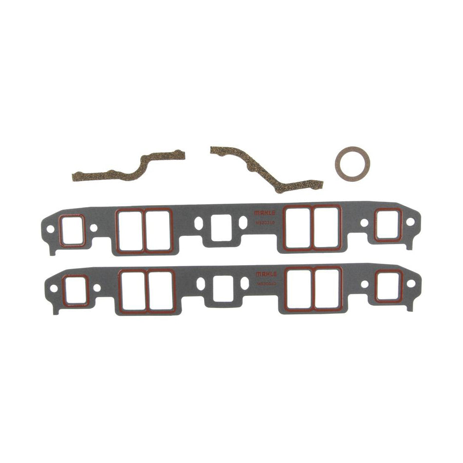 MAHLE Original MS20010 Intake Gasket Set for Small Block Chevrolet with Rectangular Ports, 0.06 Inch Thickness