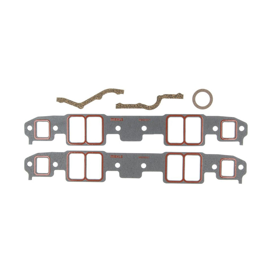 Mahle Original Clevite MS20017 Intake Manifold Gasket Set for Small Block Chevy with Rectangular Ports, 0.06 Inch Thickness