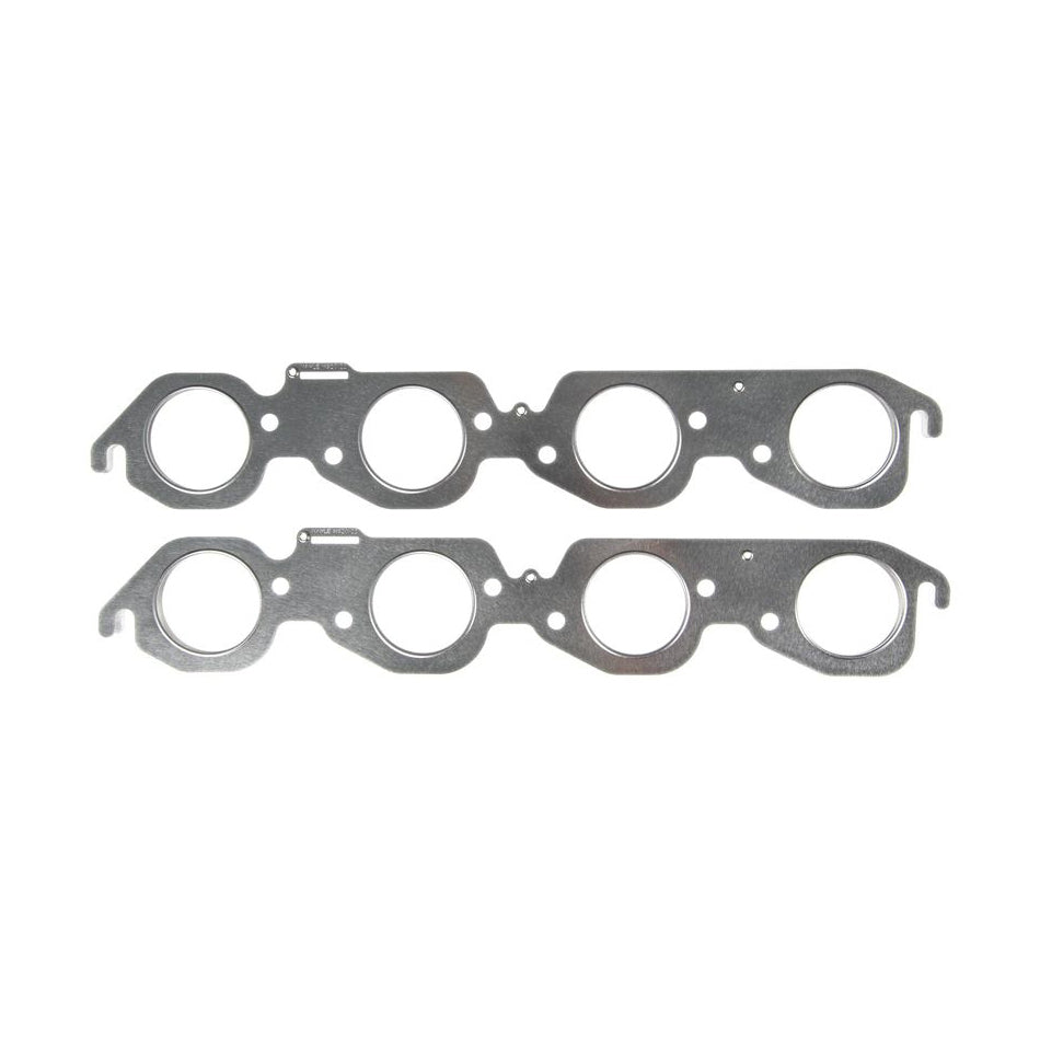 MAHLE ORIGINAL/CLEVITE MS20122 Header Gasket Set for Big Block Chevy 2.250-inch Round Port MLS
