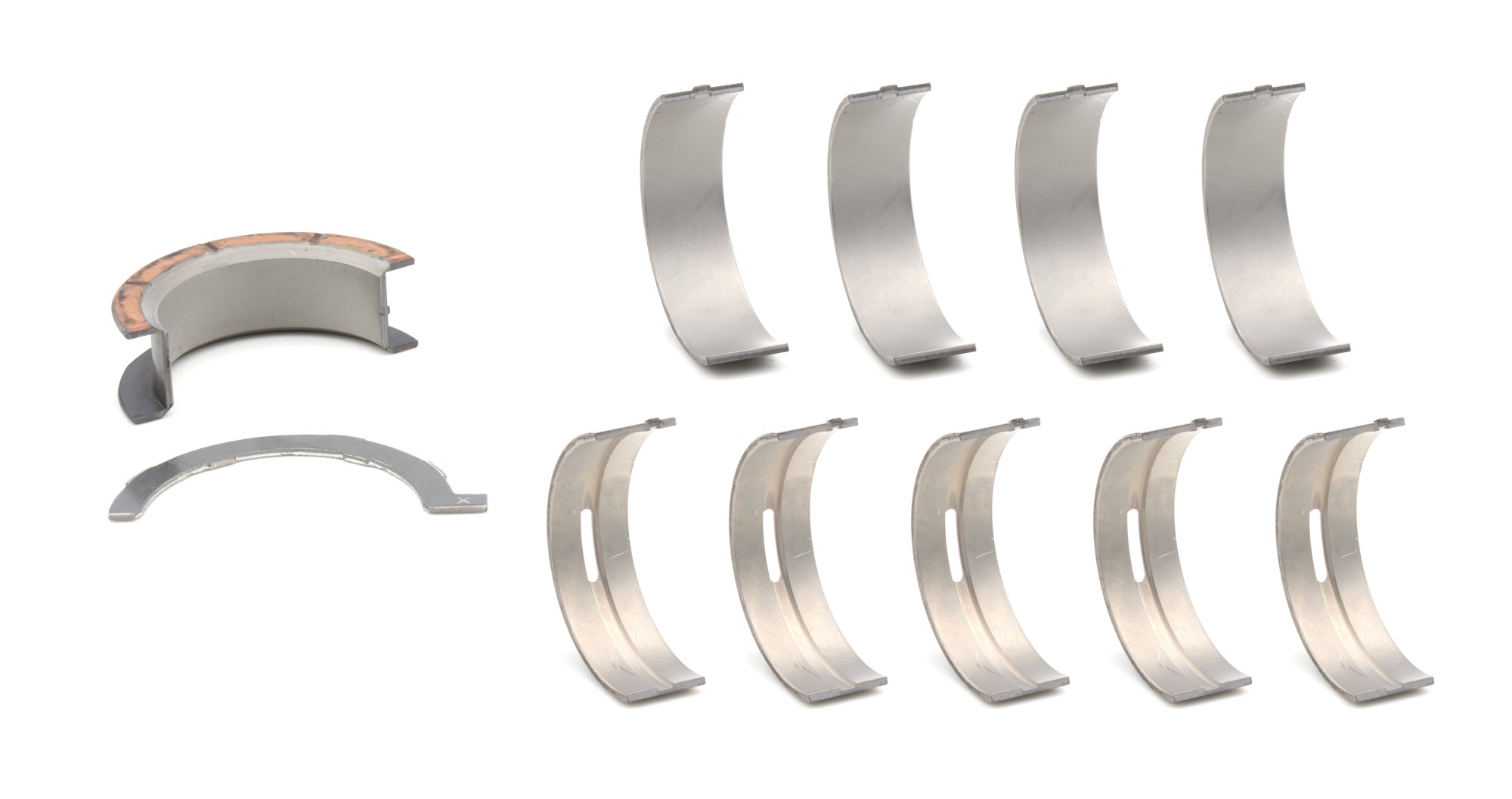 MAHLE ORIGINAL/CLEVITE MS2344FX Ford 6.2L Main Bearing Set with Extra Oil Clearance for F-Series Trucks