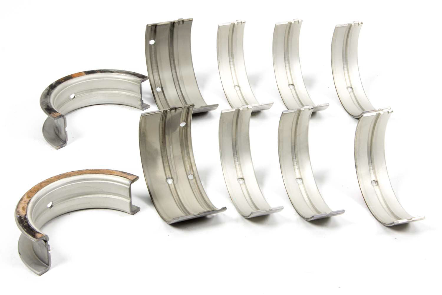 Mahle Original/Clevite MS496P10 Main Bearing Set for GM 4-Cylinder and Pontiac V8 Engines, 0.010 Inch Undersize