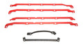 MAHLE ORIGINAL/CLEVITE OS32512 Oil Pan Gasket Set for Big Block Chevy Gen 4 with Notched Side Rail, Steel Core Fiber PTFE Coated, Multi-Piece