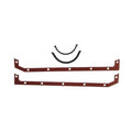 MAHLE ORIGINAL/CLEVITE OS32525 Oil Pan Gasket Set for Small Block Chevy 1986-1997 with One-Piece Rear Main Seal