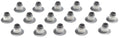 MAHLE ORIGINAL Clevite Valve Stem Oil Seal Set for Ford 7.3L, 0.272 Inch Valve Stem, Viton Rubber