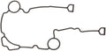 MAHLE ORIGINAL/CLEVITE T31772 Timing Cover Gasket for Mopar Gen III Hemi 5.7L