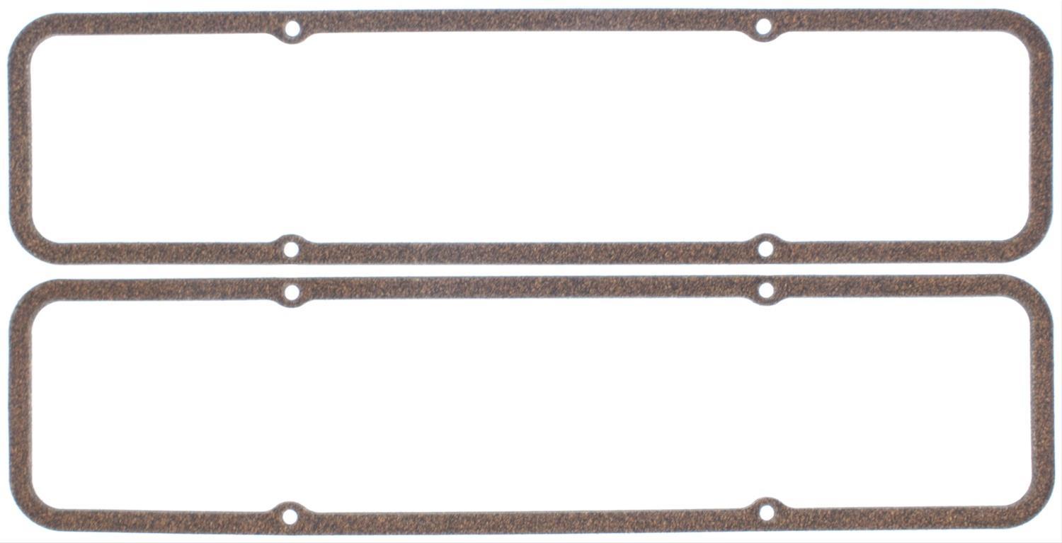MAHLE ORIGINAL/CLEVITE Valve Cover Gasket Set SBC with Steel Carrier, 0.15 Inch Thickness, Cork and Steel Core