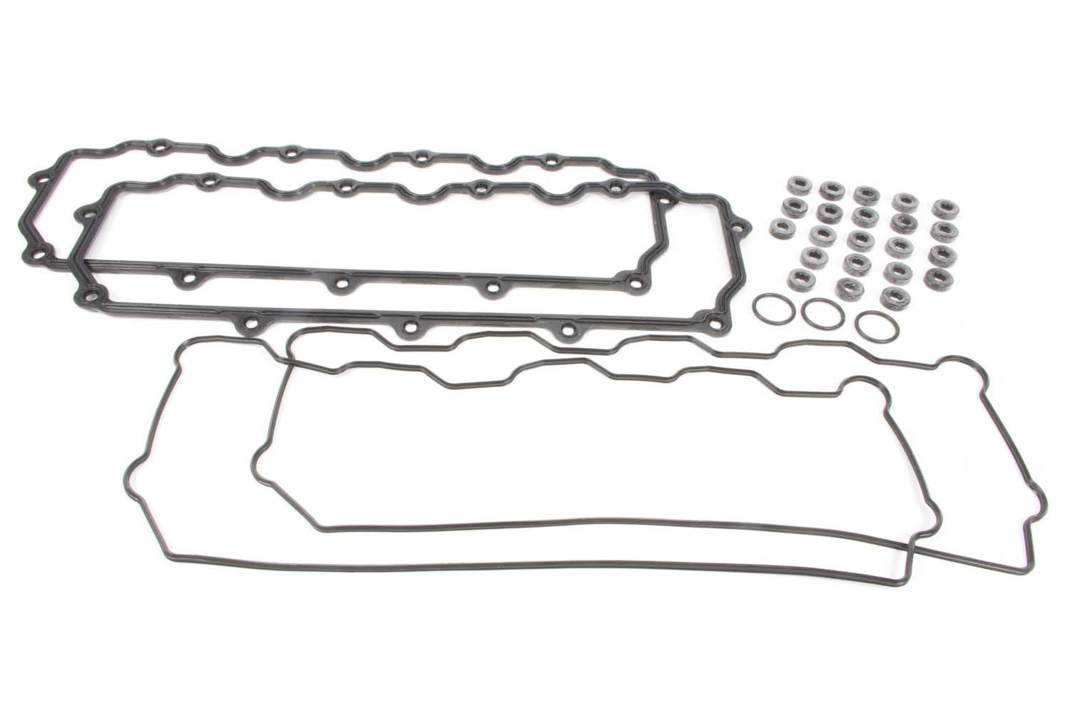MAHLE ORIGINAL/CLEVITE Valve Cover Gasket Kit for Ford 6.0L Diesel with Silicone Rubber and Plastic Construction