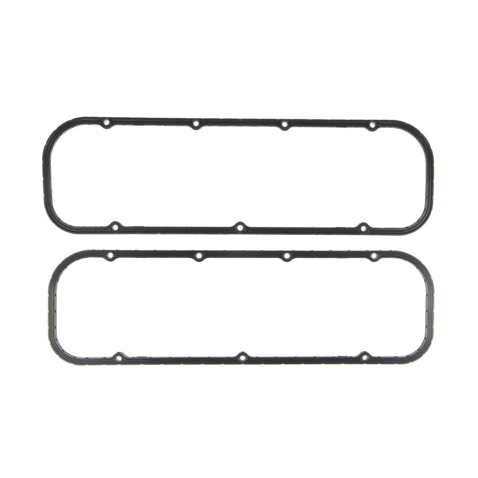 MAHLE Original/Clevite VS50757 Valve Cover Gasket Set for Big Block Chevy, 0.235 Inch Thickness, Steel Core Silicone Rubber, Perimeter Bolt Design