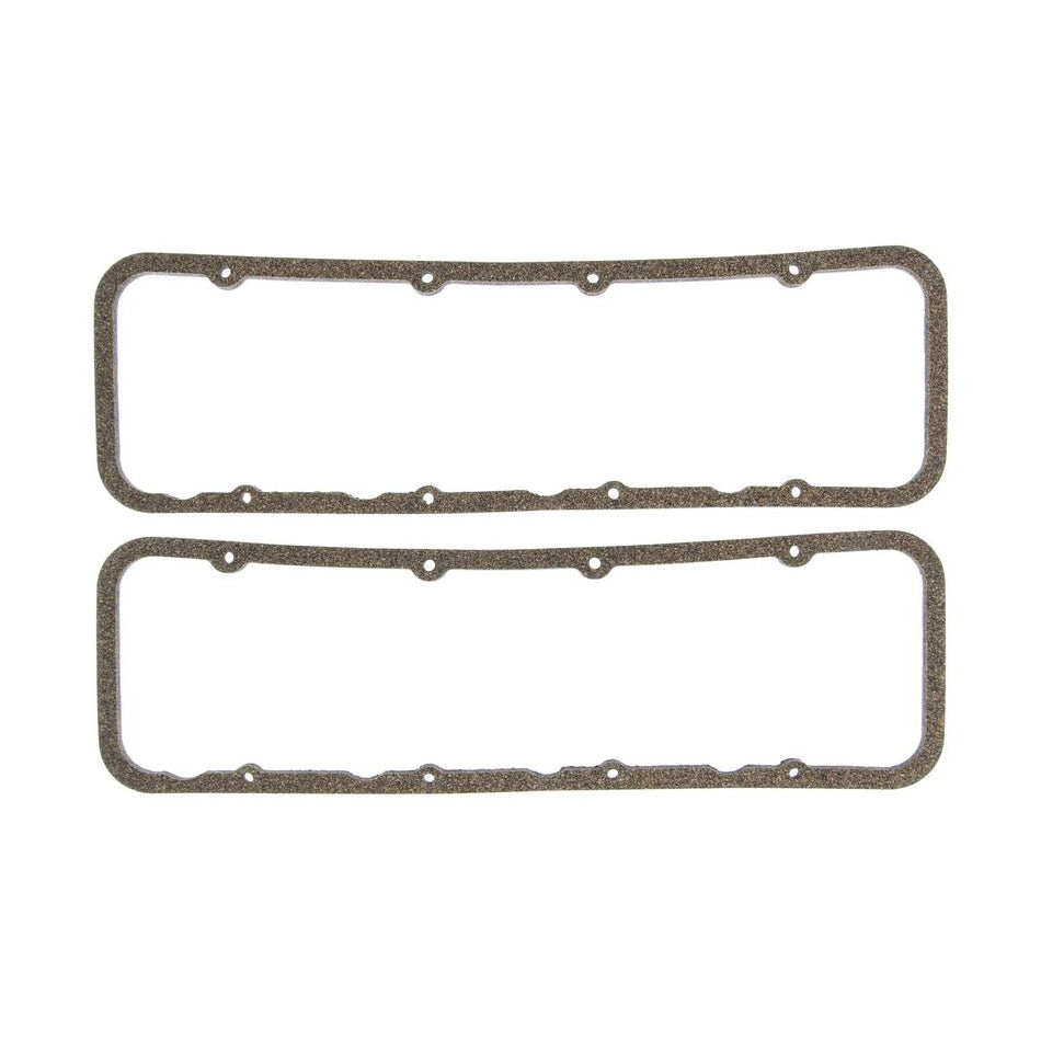 MAHLE ORIGINAL/CLEVITE Valve Cover Gasket Set BBC Big Chief and Big Duke, Cork and Fiber Material, 0.250 Inch Thickness