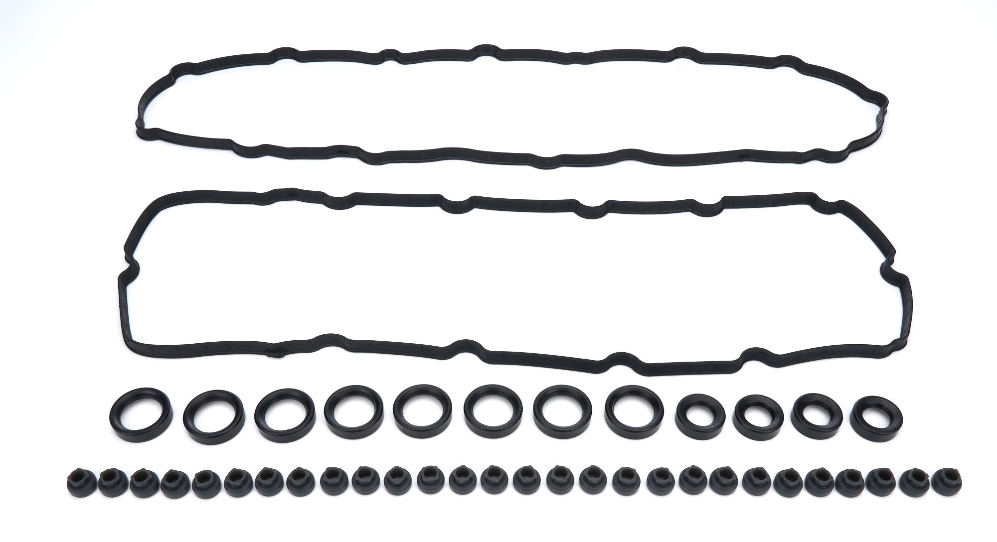 MAHLE ORIGINAL/CLEVITE Valve Cover Gasket Set for Ford 5.0L V8 with 0.5 Inch Thickness