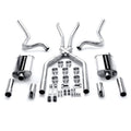 MagnaFlow Performance Exhaust Kit for 1964-66 Ford Mustang V8 with 2.5 Inch Diameter and Stainless Steel Tips