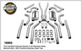 MagnaFlow Performance Exhaust System 15893 for 1964-1967 GM A-Body with 2.5-Inch Diameter and Dual Tips