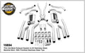 MagnaFlow Performance Exhaust Kit 15894 for GM A-Body 1968-1972 with 2.5-inch Diameter Dual System and Stainless Steel Tips