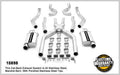 MagnaFlow Performance Exhaust 15898 Street Series Cat-Back System for GM A-Body 1968-1972, 3-Inch Diameter Stainless Steel