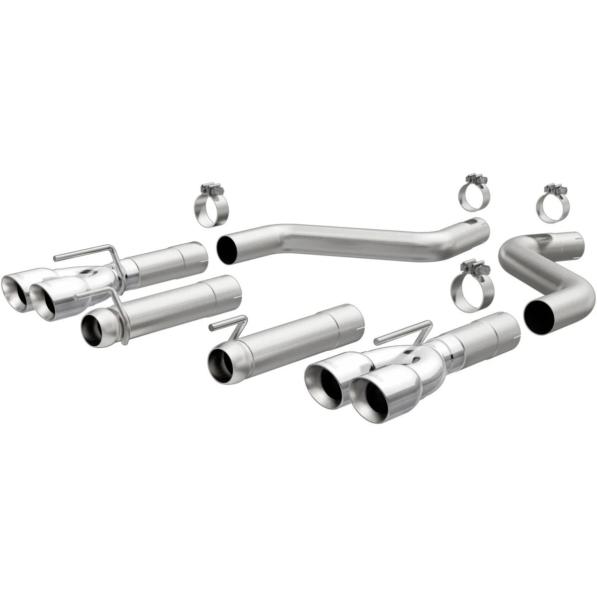 MagnaFlow Perf Exhaust 19206 Axle Back Exhaust Kit for Dodge Challenger 2015-2022 with 3-inch Diameter and 3.5-inch Tips