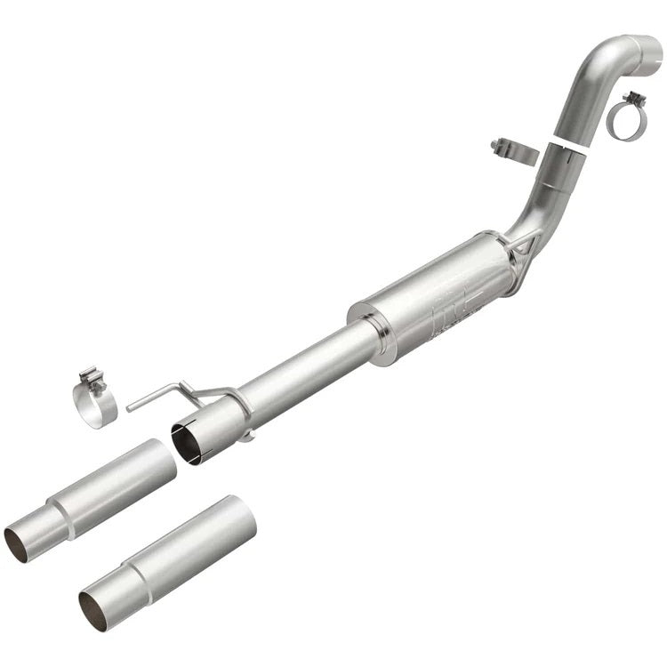 MagnaFlow Performance Exhaust 19572 Mid-Pipe for Ford Fullsize Trucks 2015-2023, 3-Inch Stainless Steel, Single Rear Exit