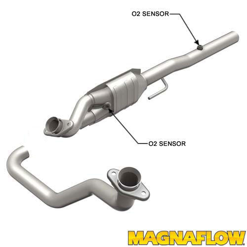 MagnaFlow Performance Exhaust 23285 Catalytic Converter for Dodge Ram 1994-2001 with V6 and Small Block Mopar Engines