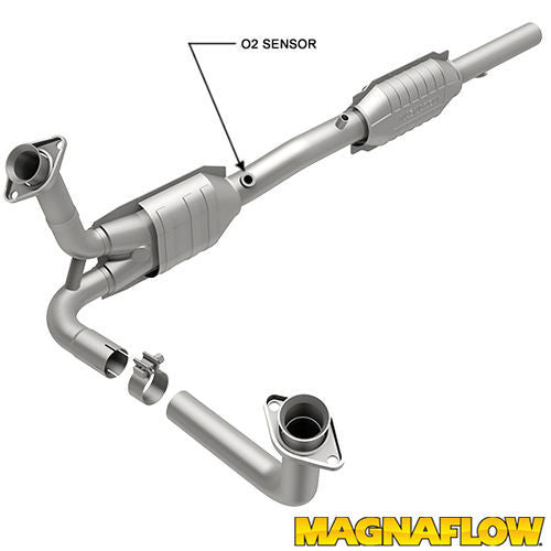 MagnaFlow Performance Exhaust 93324 Direct Fit Catalytic Converter for 1996 Ford Fullsize SUVs and Trucks