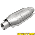 MagnaFlow Performance Exhaust MAG94005 Universal Oval Cat Converter with 2.25 Inch Inlet and Outlet